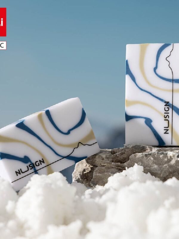 NS155-C (6) ديلي ممحاة مستطيلة مزخرفة - قياس 49.5*29.5*10.5 مم - ألوان مختلفة - NS155-C