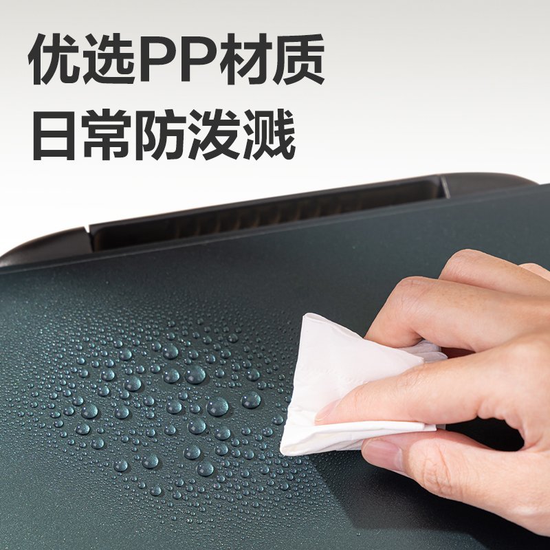 ديلي مصنف أقسام - 13 قسم - قياس A4 - مع مسكة - إغلاق بقفل - بني - PM102