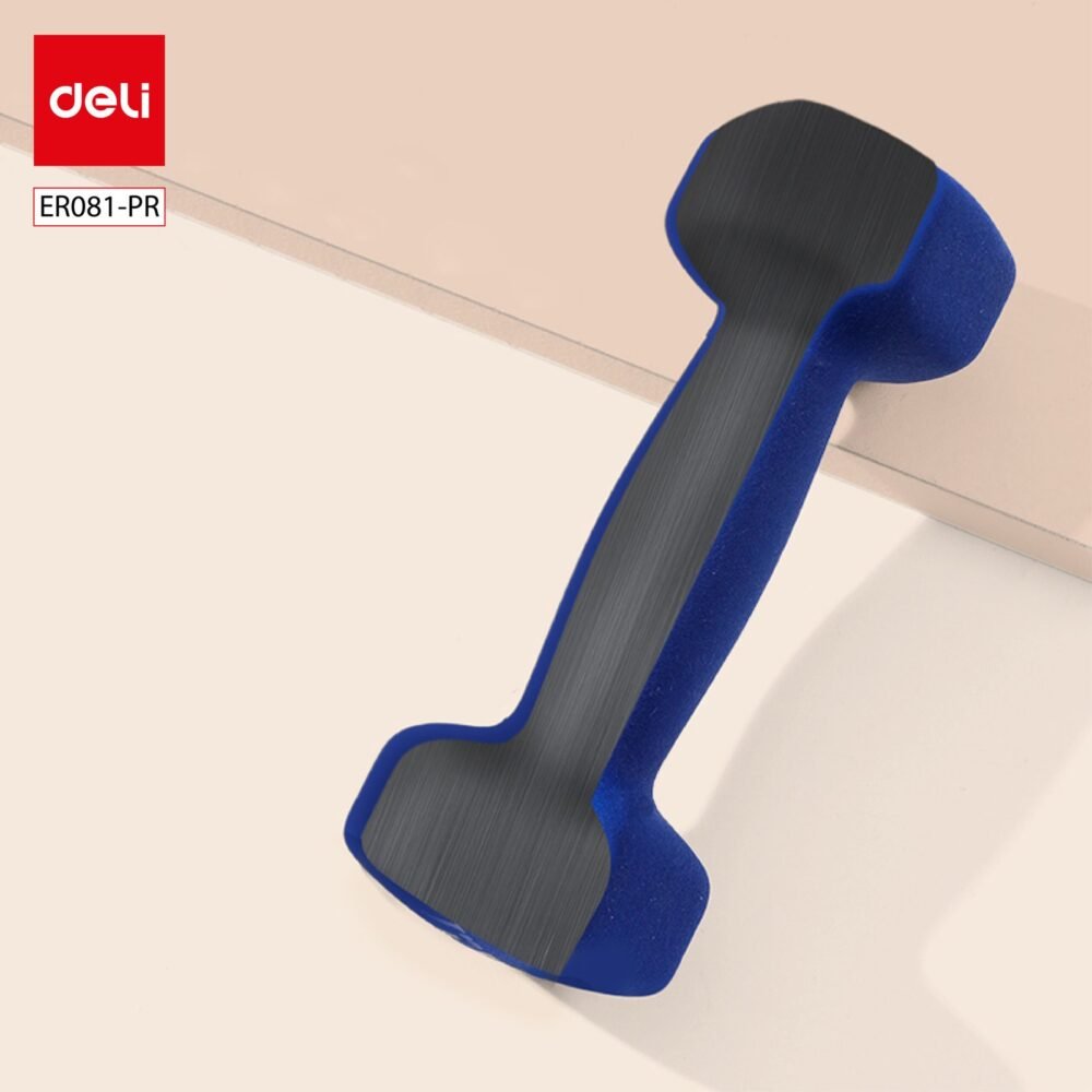 R081-PR (2) ديلي أثقال مطاطية - خفيفة الوزن ومتينة - حجم 1 كيلو غرام - بنفسجي - ER081-PR