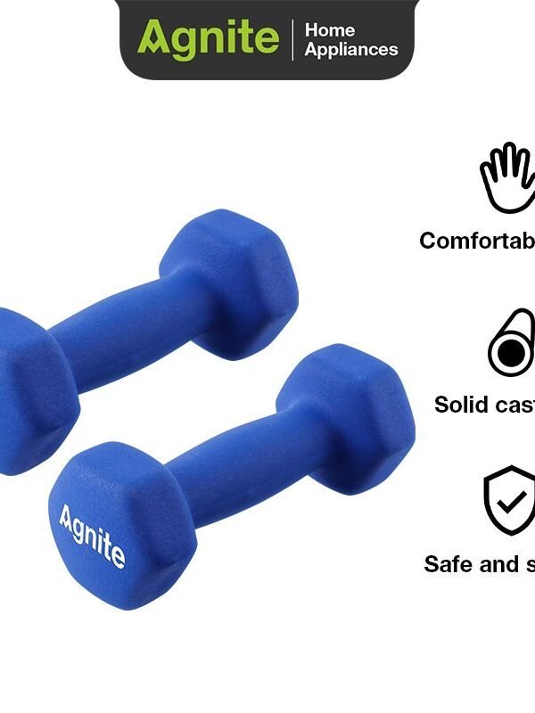 ديلي أثقال مطاطية - خفيفة الوزن ومتينة - 1.5 كيلو غرام - أزرق - ER082-BL