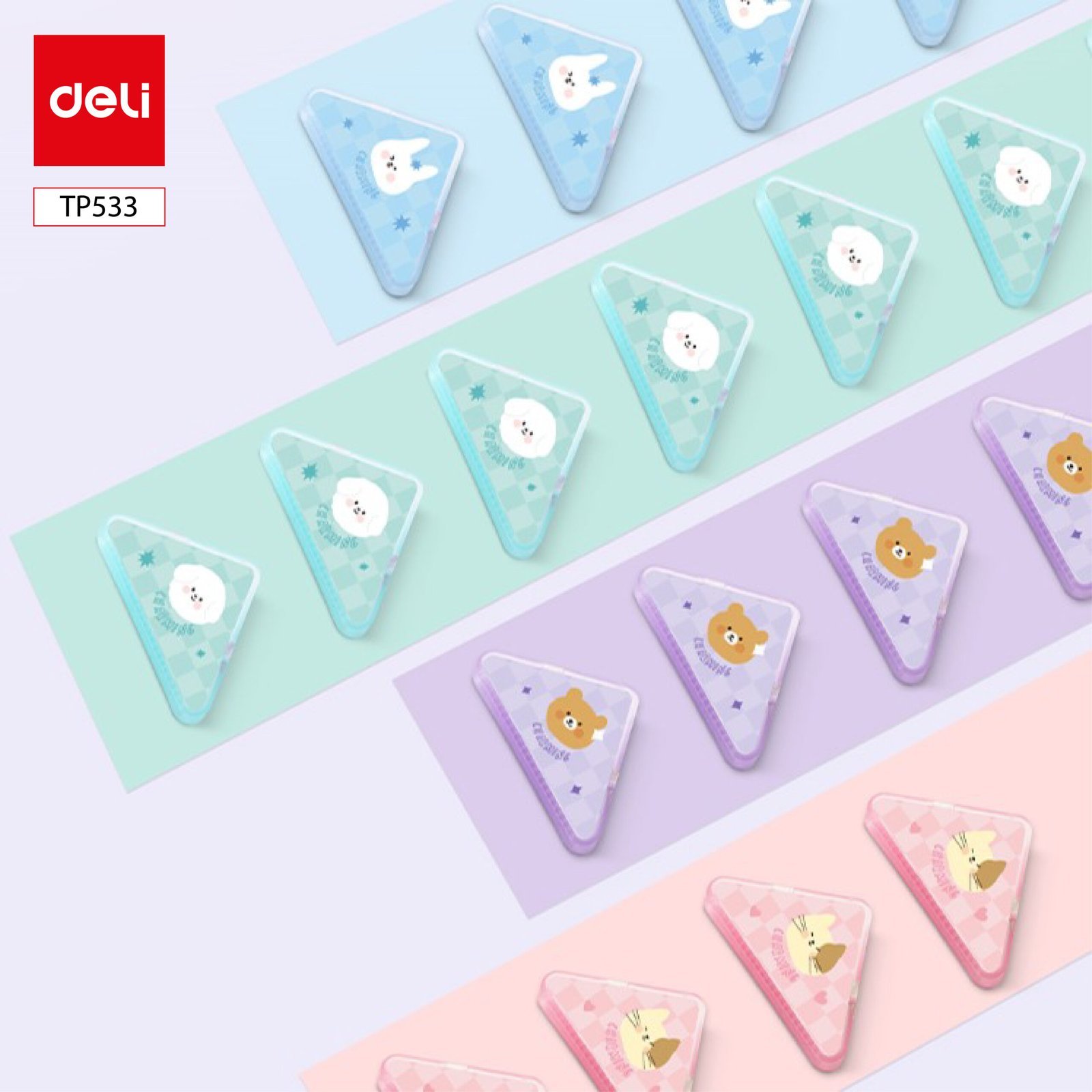 TP533 (2) ديلي مشابك المجلدات - الوان مختلفة - TP533