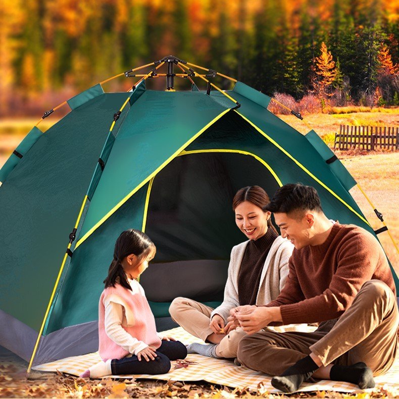 VS4002-GN (11) ديلي خيمة تخييم أوتوماتيكية - 205*205*115(سم) - أخضر - VS4002-GN