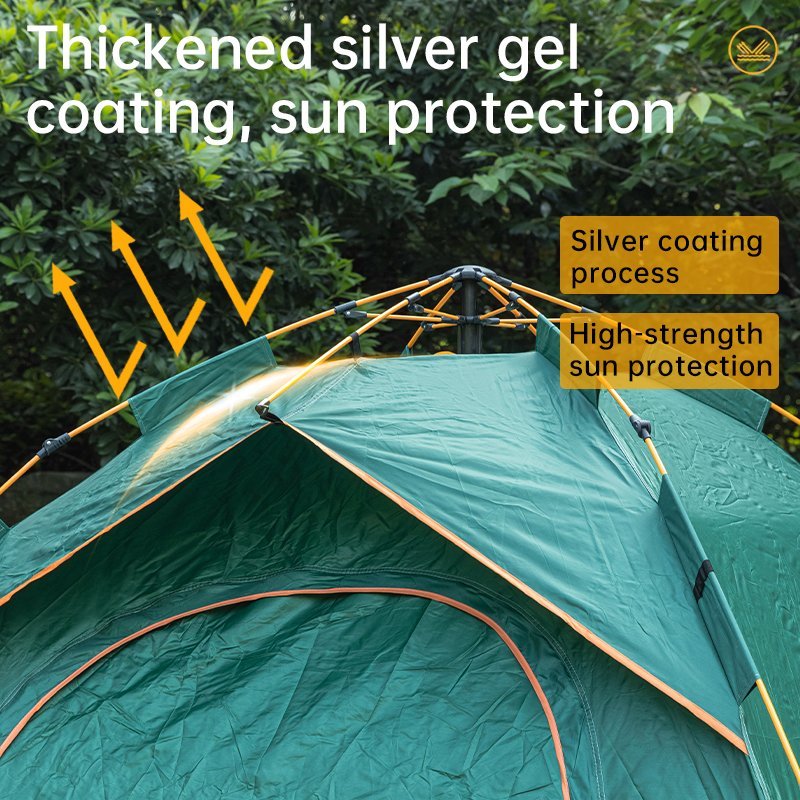 VS4002-GN (3) ديلي خيمة تخييم أوتوماتيكية - 205*205*115(سم) - أخضر - VS4002-GN