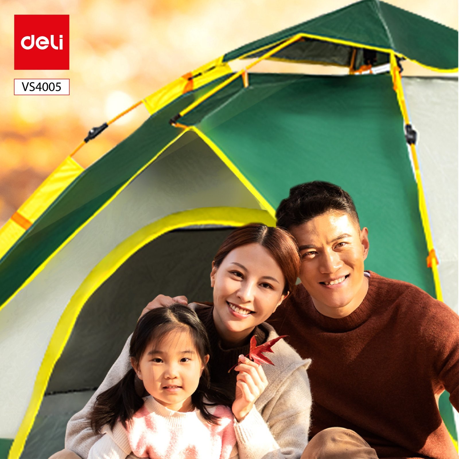 VS4005 (8) ديلي خيمة تخييم أوتوماتيكية - 220*190*130 (سم) - ألوان مختلفة - VS4005