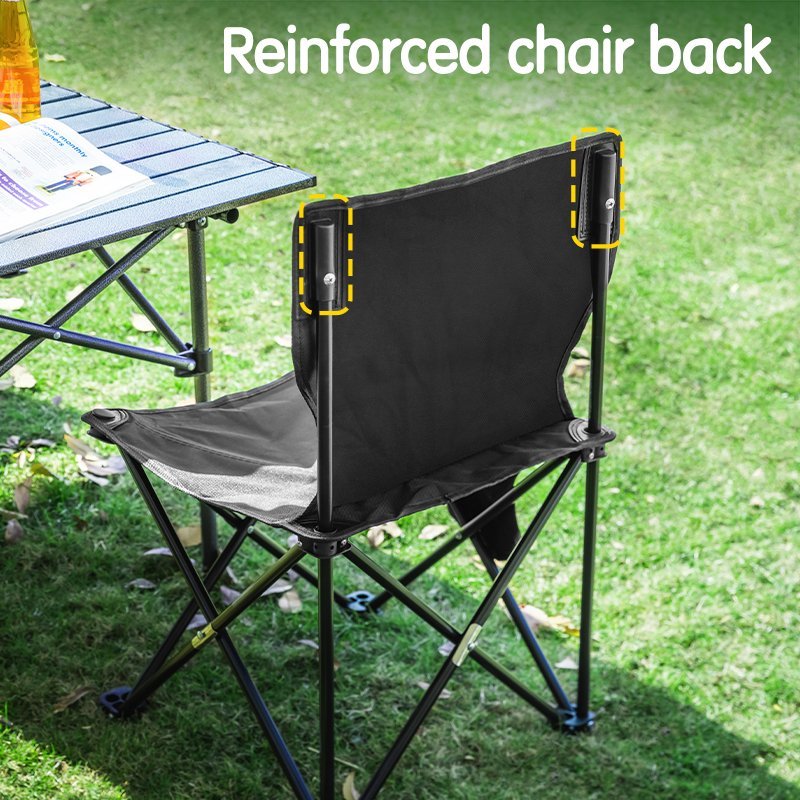 VS4108-BK (6) ديلي كرسي تخييم قابل للطي - حجم : 60*36*36(سم) - أسود - VS4108-BK