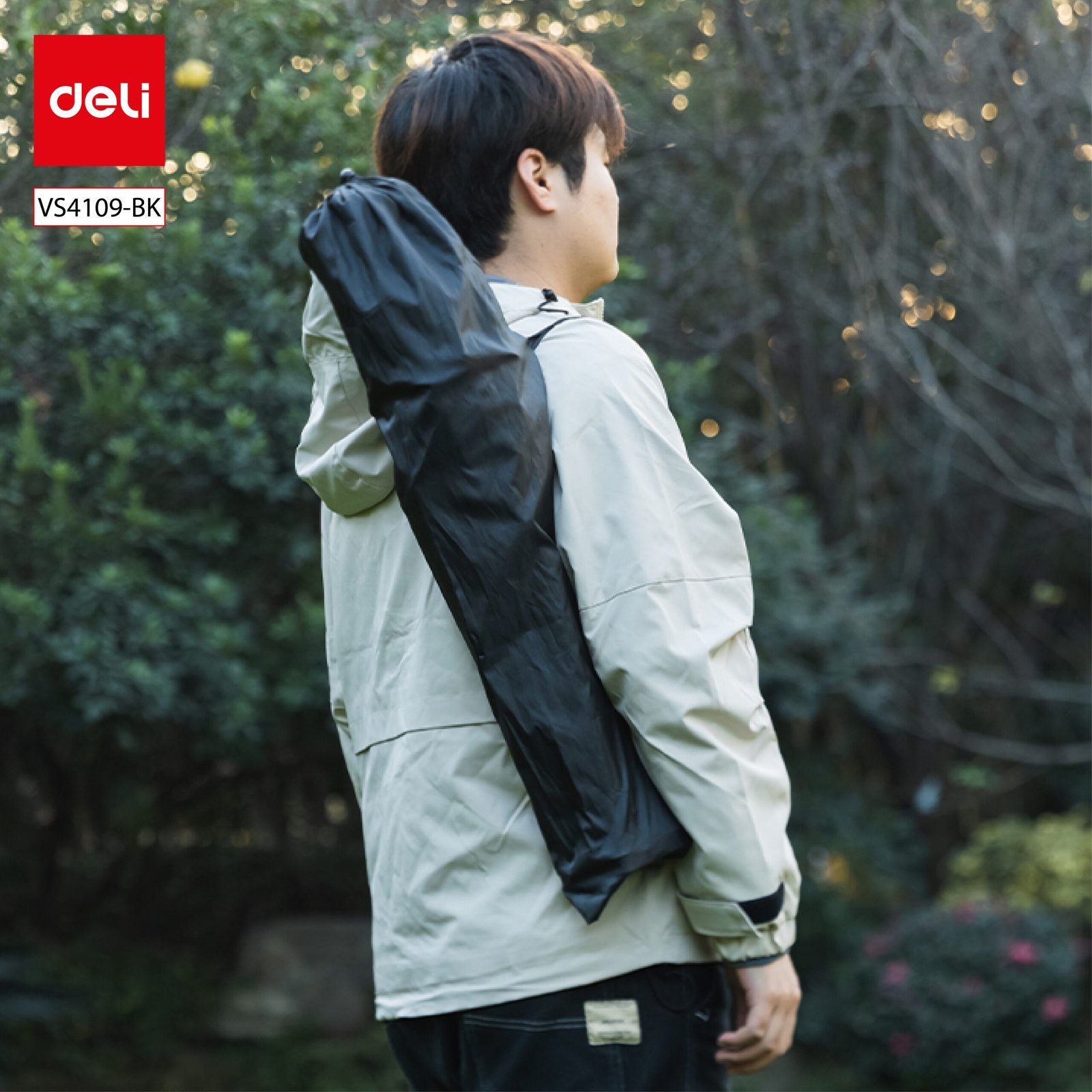 VS4109-BK (4) ديلي كرسي تخييم قابل للطي - حجم : 65*39*39 (سم) - أسود - VS4109-BK