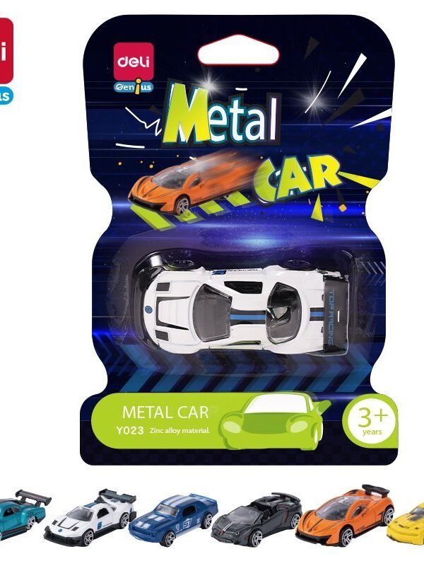 ديلي سيارات أشكال مصغرة معدنية - 80*34*26 مم - الوان مختلفة - EY023