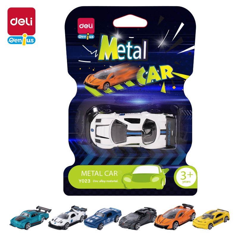 ديلي سيارات أشكال مصغرة معدنية - 80*34*26 مم - الوان مختلفة - EY023