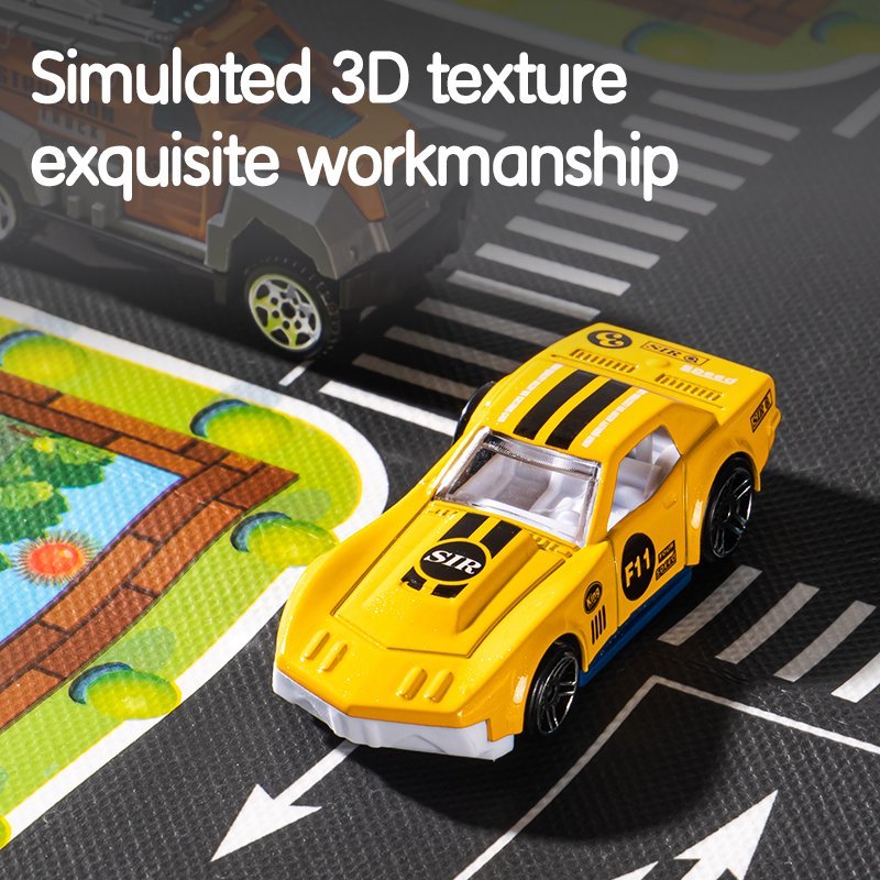 ديلي سيارات أشكال مصغرة معدنية - 80*34*26 مم - الوان مختلفة - EY024