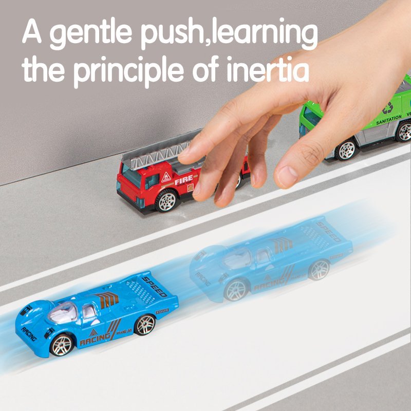 ديلي سيارات أشكال مصغرة معدنية - 80*34*26 مم - الوان مختلفة - EY024