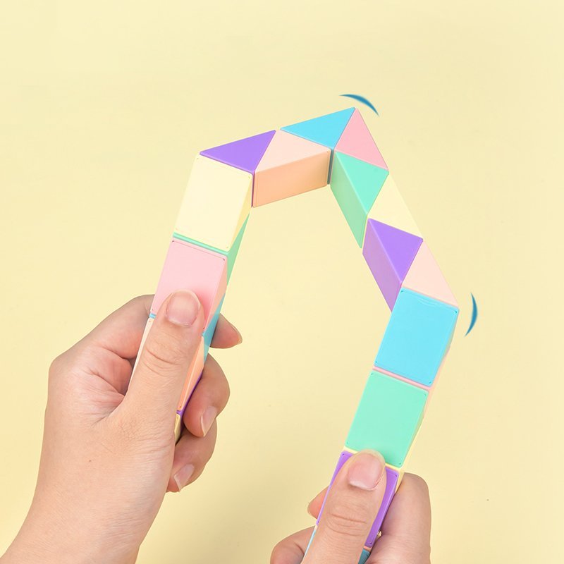 ديلي ثعبان روبيك - 24 قطعة - الوان مختلفة - YP104