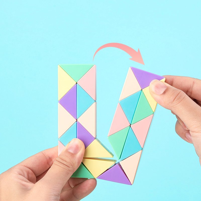 ديلي ثعبان روبيك - 24 قطعة - الوان مختلفة - YP104