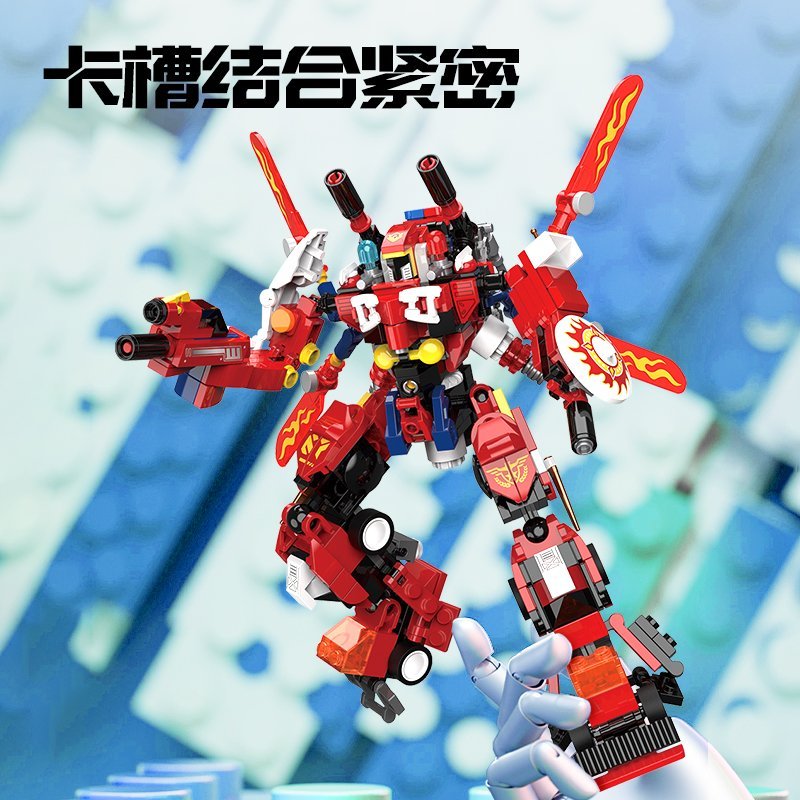 YP156 (7) ديلي ليغو - 6 في 2 - ألوان مختلفة - YP156