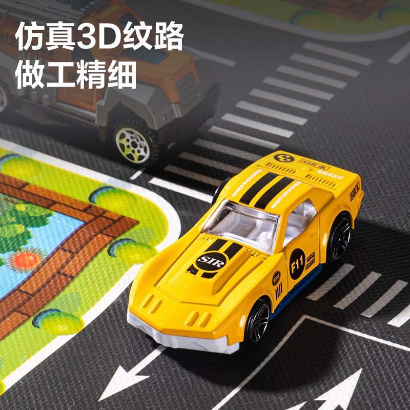 ديلي سيارات أشكال مصغرة - 10 موديلات - ألوان مختلفة - YW125-1