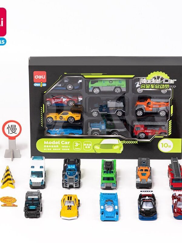 ديلي سيارات أشكال مصغرة - 10 موديلات - ألوان مختلفة - YW125-1