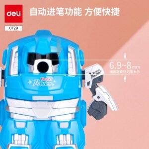 ديلي مبرأة مانويل - درج خزان - شخصيات للأطفال - أزرق - E0729