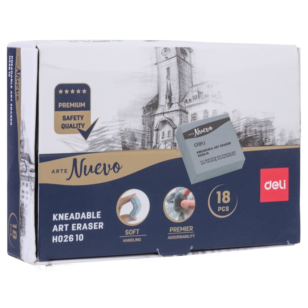 ديلي ممحاة فنية معجون - قياس 45*43*10 مم - رمادي - EH02610