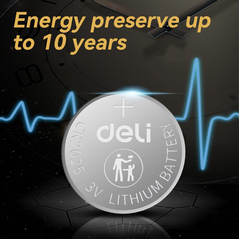 ديلي بطارية CR2025 ليثيوم - أزرق - ELH225