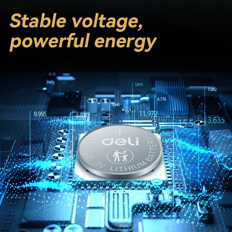 ديلي بطارية CR2025 ليثيوم - أزرق - ELH225