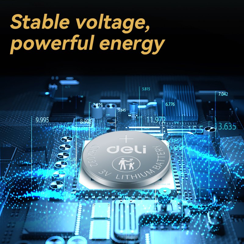 ELH232 (1) ديلي بطارية CR2032 ليثيوم - أزرق - ELH232