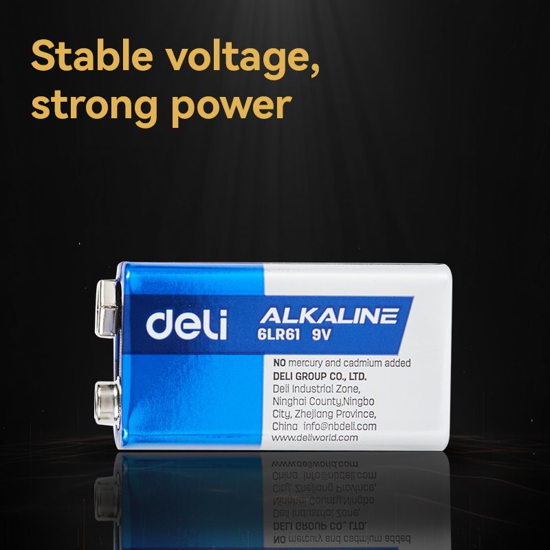 ELH900 (1) ديلي بطارية 9V 6LR61 ألكالاين - أزرق - ELH900