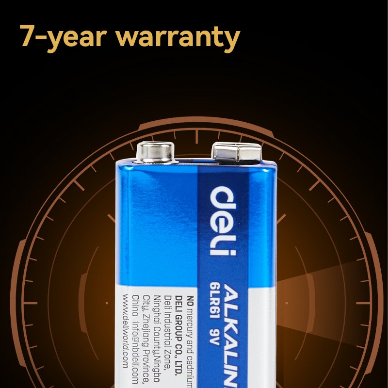 ELH900 (2) ديلي بطارية 9V 6LR61 ألكالاين - أزرق - ELH900