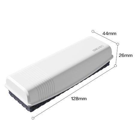 ديلي ممحاة سبورة مغناطيسية - أبيض - 188*44*26 مم - MB406