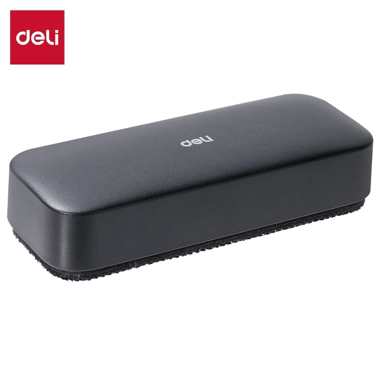 deli-e7834s-whiteboard-eraser1 ديلي ممحاة سبورة - أسود - 50*26*125 مم - E7834S