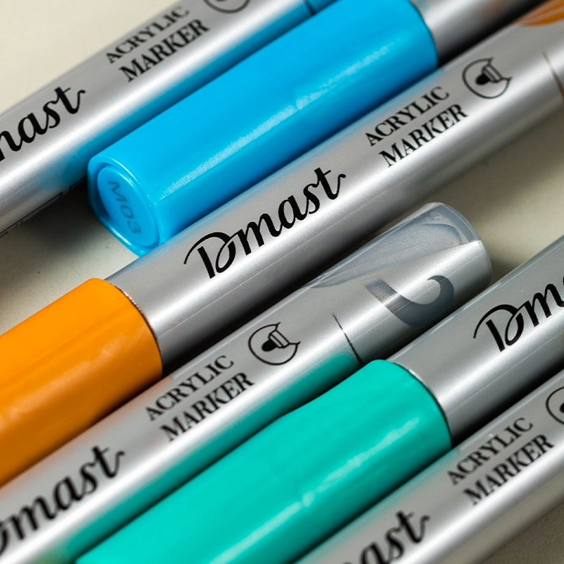 ديلي قلم اكريليك - 2مم - 6 ألوان - EC350