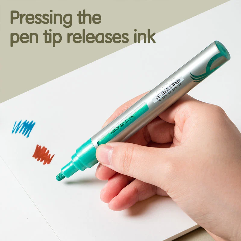 ديلي قلم اكريليك - 2مم - 6 ألوان - EC350