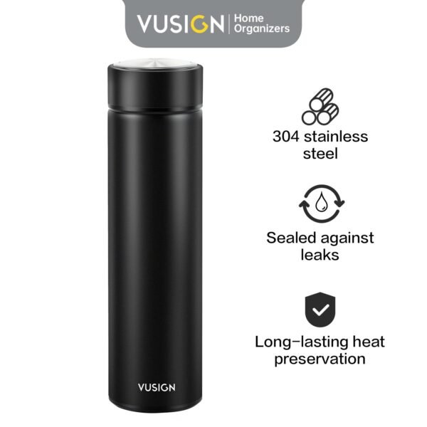 VS810-BK (6) ديلي مطرة حافظة حرارة - 500 مل - أسود - VS810-BK