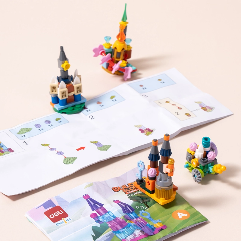 deli-ey032-building-blocks-6 ديلي ليغو مكعبات بناء قلعة - 9.8 غ - EY032