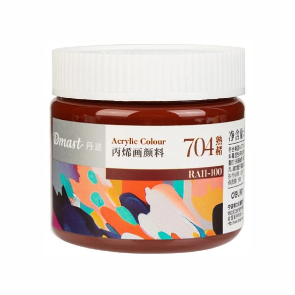 ديلي تلوين أكريليك - عبوة 100 مل - سيينا محروقة - لامع - RA11-100-704