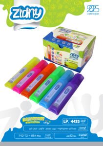 زدني قلم تأشير - نيون - مسطح - 6 لون - كبير LP.4435