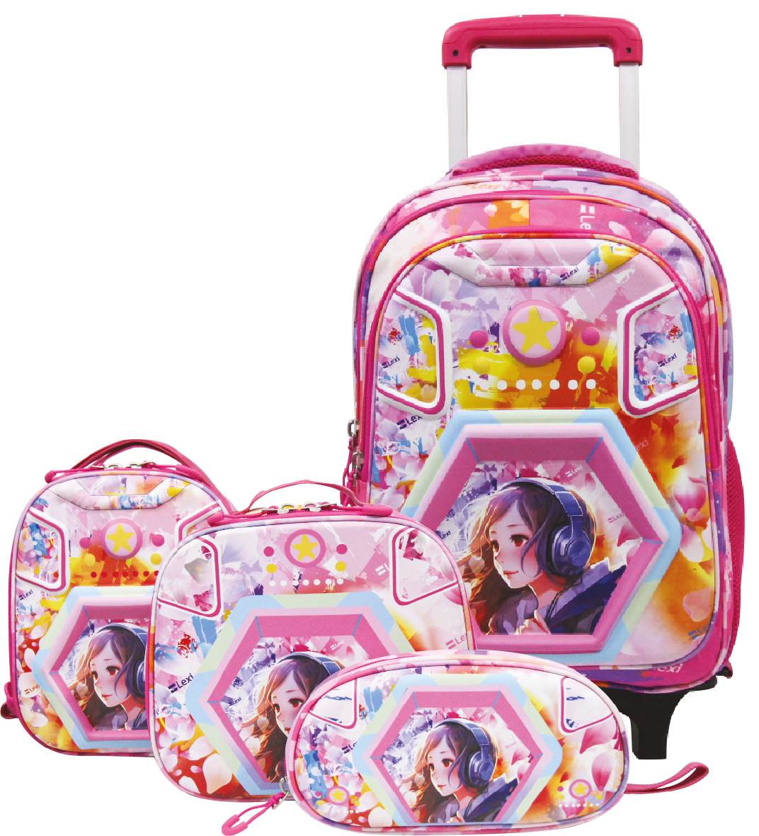 حقيبة مدرسية "ليكسي" LP.5509-T-SET