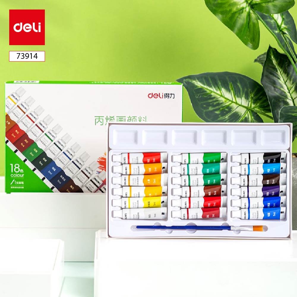 ديلي عصارة تلوين أكريليك - 5 مل - 18 لون - E73914