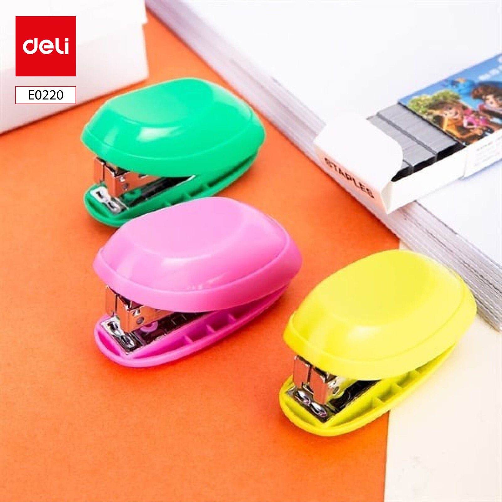 ديلي خرازة مدرسية للأطفال - قياس #10 - ألوان نيون - 15 صفحة - مع علبة خرزات E0220