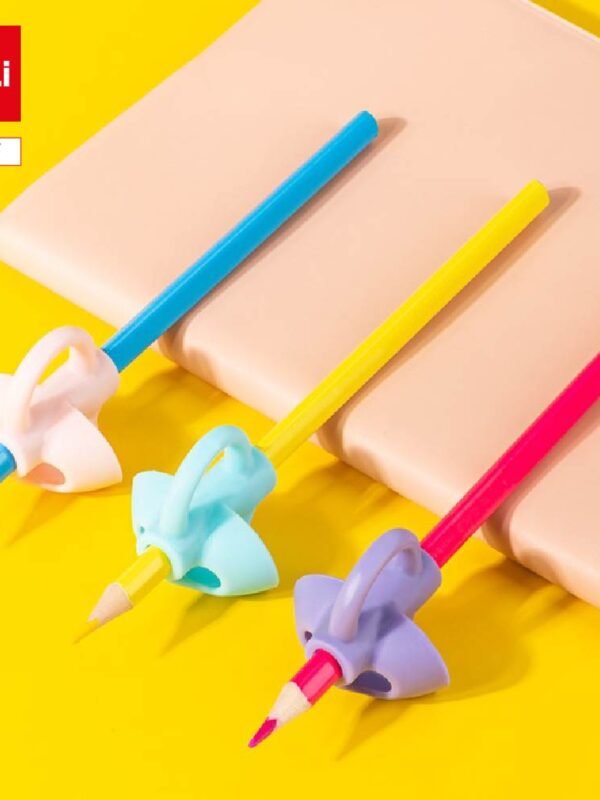 69357-1 ديلي مقبض قلم رصاص للأطفال - كرت 3 قطع - أزرق - E69357