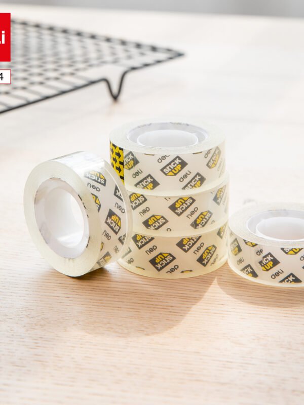 E30064 ديلي بكرة شريط لاصق مكتبي 20 يارد - عرض 18 مم - شفاف E30064