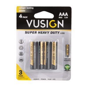 ديلي بطارية AAA فائقة التحمل - 4 قطع - 1.5v - ذهبي - EL206